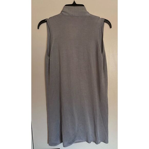 Brunelo Cucineli Silk Sleeveless long Cardigan Size S - Picture 2 of 5